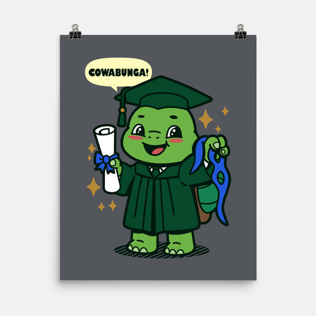 Ninja School Grad-None-Matte-Poster-Boggs Nicolas