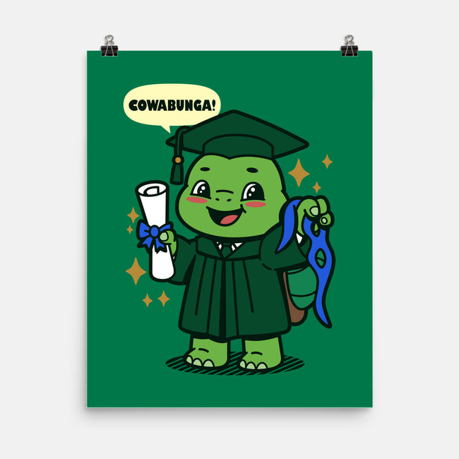 Ninja School Grad-None-Matte-Poster-Boggs Nicolas