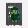 Ninja School Grad-None-Polyester-Shower Curtain-Boggs Nicolas
