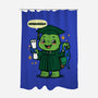 Ninja School Grad-None-Polyester-Shower Curtain-Boggs Nicolas