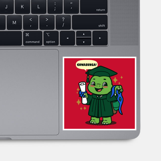 Ninja School Grad-None-Glossy-Sticker-Boggs Nicolas