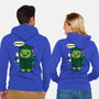 Ninja School Grad-Unisex-Zip-Up-Sweatshirt-Boggs Nicolas