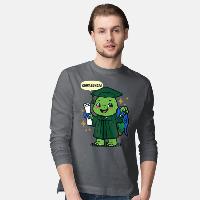 Ninja School Grad-Mens-Long Sleeved-Tee-Boggs Nicolas