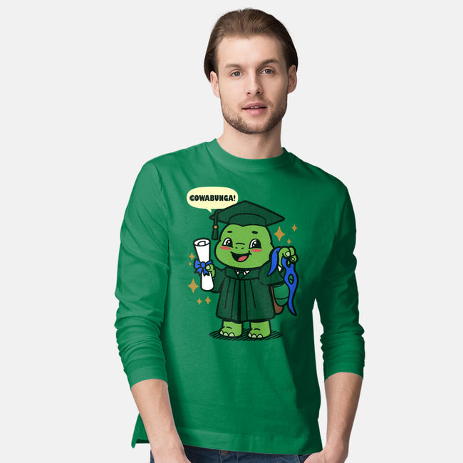 Ninja School Grad-Mens-Long Sleeved-Tee-Boggs Nicolas