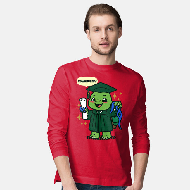 Ninja School Grad-Mens-Long Sleeved-Tee-Boggs Nicolas