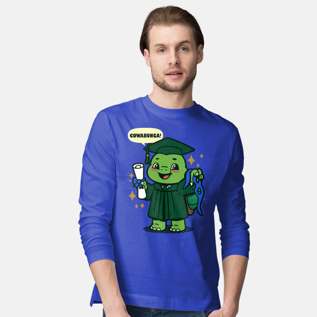 Ninja School Grad-Mens-Long Sleeved-Tee-Boggs Nicolas