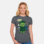 Ninja School Grad-Womens-Fitted-Tee-Boggs Nicolas