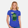 Ninja School Grad-Womens-Fitted-Tee-Boggs Nicolas