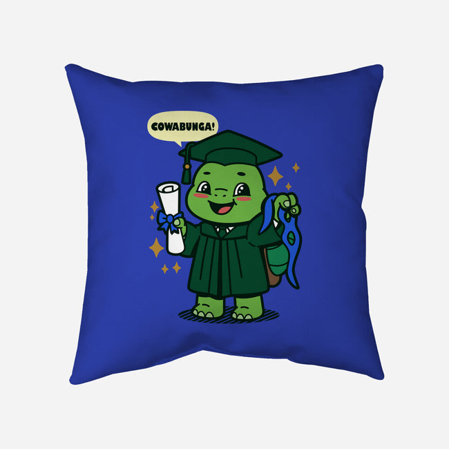 Ninja School Grad-None-Removable Cover w Insert-Throw Pillow-Boggs Nicolas