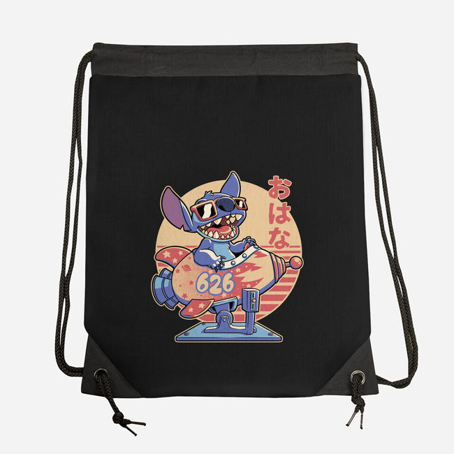 Experiment Alien Spaceship-None-Drawstring-Bag-Studio Mootant