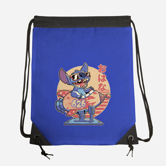 Experiment Alien Spaceship-None-Drawstring-Bag-Studio Mootant