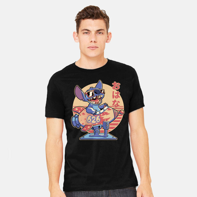 Experiment Alien Spaceship-Mens-Heavyweight-Tee-Studio Mootant