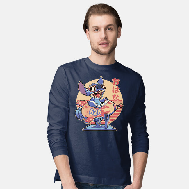 Experiment Alien Spaceship-Mens-Long Sleeved-Tee-Studio Mootant