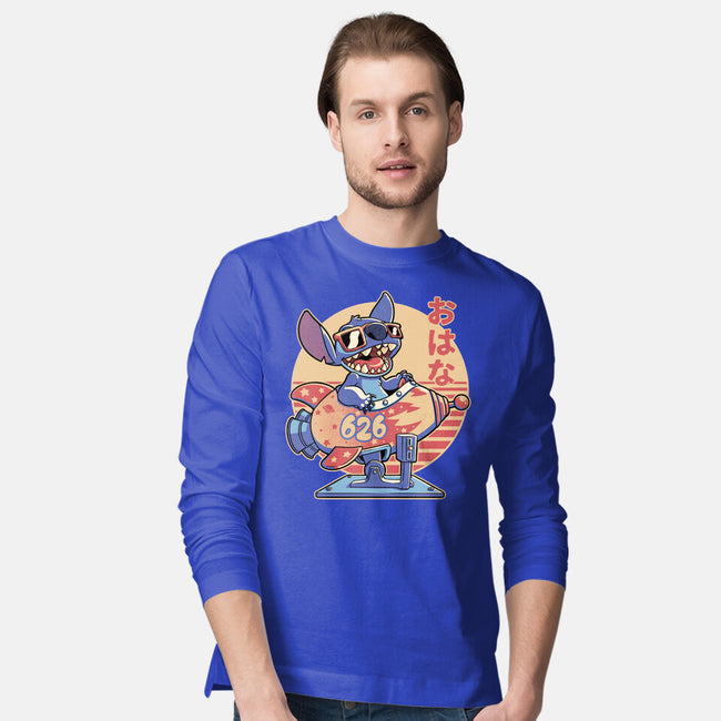Experiment Alien Spaceship-Mens-Long Sleeved-Tee-Studio Mootant
