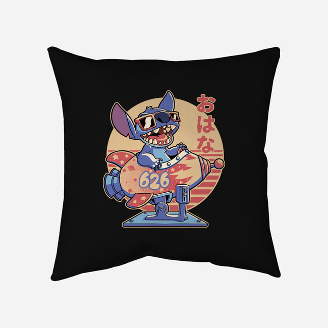 Experiment Alien Spaceship-None-Removable Cover w Insert-Throw Pillow-Studio Mootant