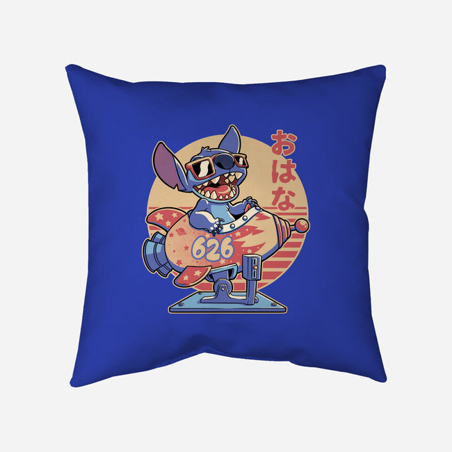 Experiment Alien Spaceship-None-Removable Cover w Insert-Throw Pillow-Studio Mootant