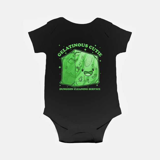 Gelatinous Cute Dungeon Monster-Baby-Basic-Onesie-Studio Mootant