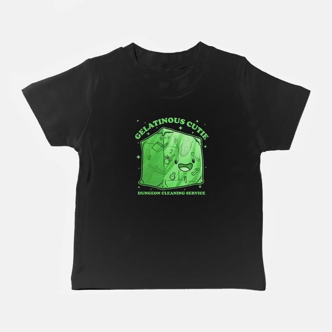 Gelatinous Cute Dungeon Monster-Baby-Basic-Tee-Studio Mootant