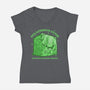 Gelatinous Cute Dungeon Monster-Womens-V-Neck-Tee-Studio Mootant