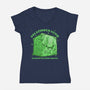 Gelatinous Cute Dungeon Monster-Womens-V-Neck-Tee-Studio Mootant