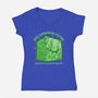 Gelatinous Cute Dungeon Monster-Womens-V-Neck-Tee-Studio Mootant