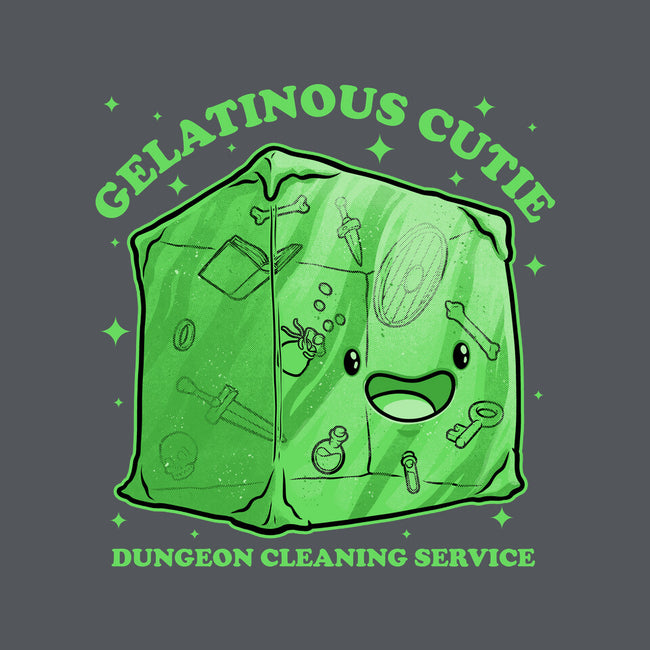 Gelatinous Cute Dungeon Monster-Womens-Basic-Tee-Studio Mootant