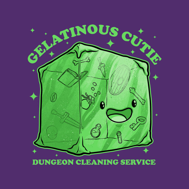Gelatinous Cute Dungeon Monster-Womens-Basic-Tee-Studio Mootant