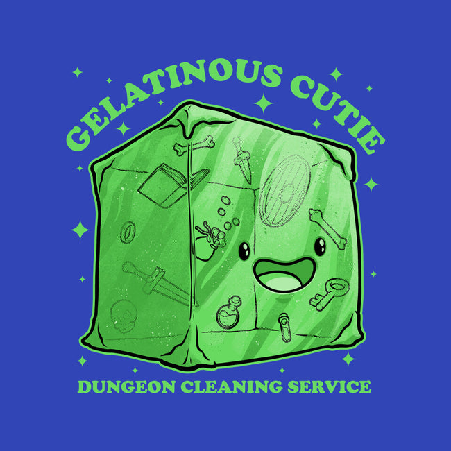 Gelatinous Cute Dungeon Monster-Womens-Basic-Tee-Studio Mootant