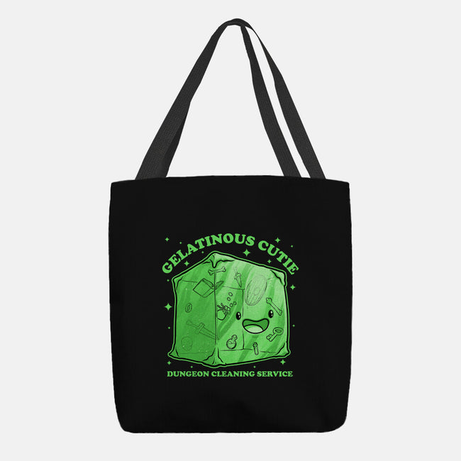 Gelatinous Cute Dungeon Monster-None-Basic Tote-Bag-Studio Mootant