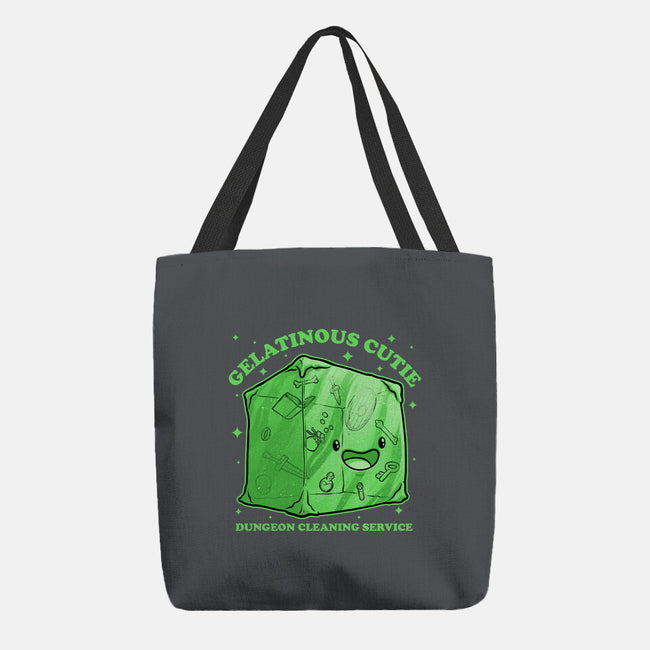 Gelatinous Cute Dungeon Monster-None-Basic Tote-Bag-Studio Mootant