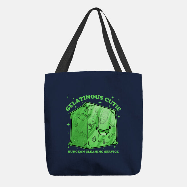 Gelatinous Cute Dungeon Monster-None-Basic Tote-Bag-Studio Mootant
