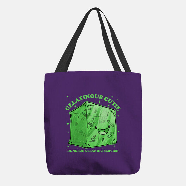 Gelatinous Cute Dungeon Monster-None-Basic Tote-Bag-Studio Mootant