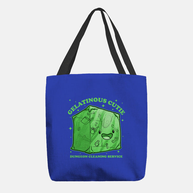 Gelatinous Cute Dungeon Monster-None-Basic Tote-Bag-Studio Mootant