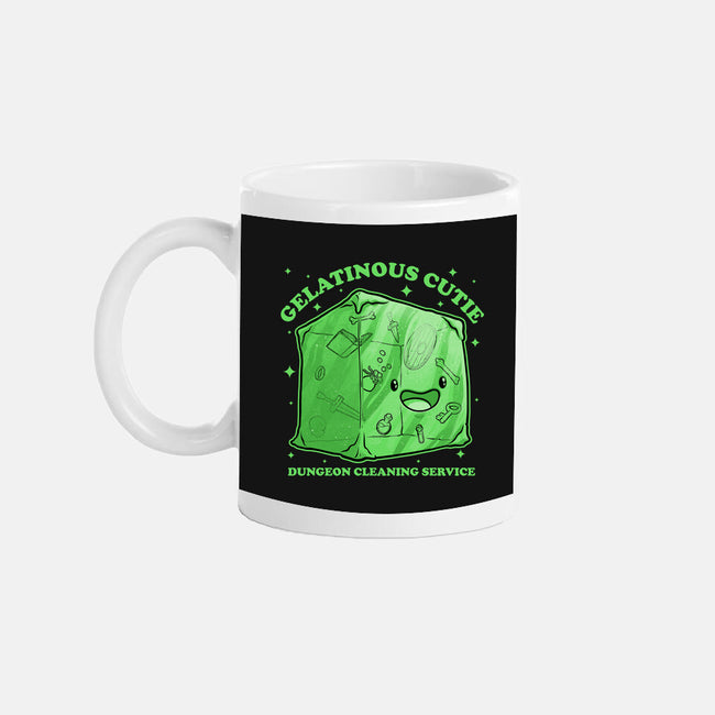 Gelatinous Cute Dungeon Monster-None-Mug-Drinkware-Studio Mootant