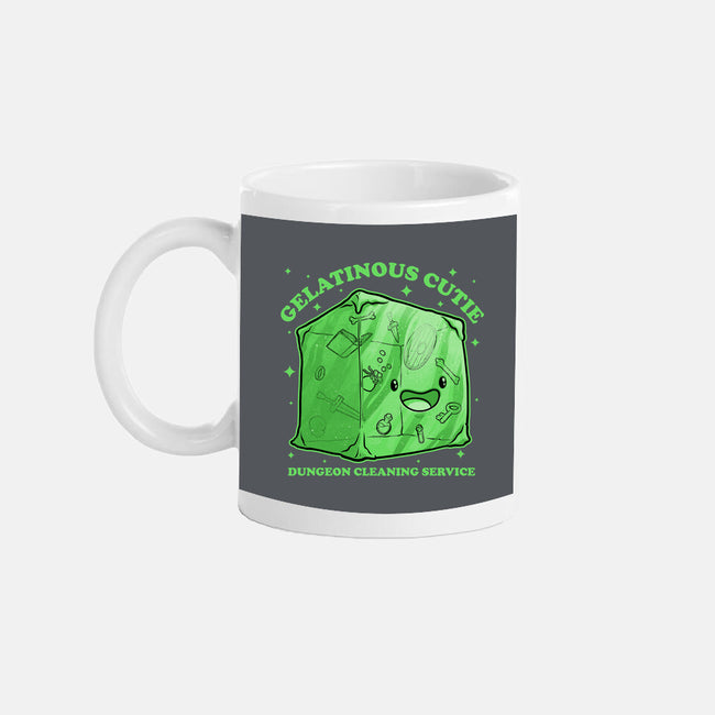 Gelatinous Cute Dungeon Monster-None-Mug-Drinkware-Studio Mootant
