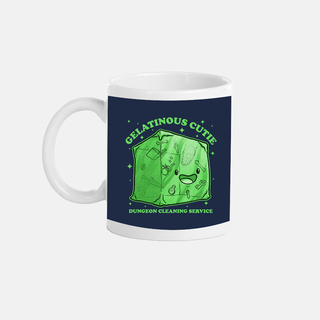 Gelatinous Cute Dungeon Monster-None-Mug-Drinkware-Studio Mootant