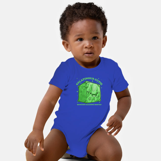 Gelatinous Cute Dungeon Monster-Baby-Basic-Onesie-Studio Mootant