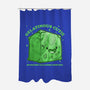 Gelatinous Cute Dungeon Monster-None-Polyester-Shower Curtain-Studio Mootant