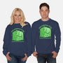 Gelatinous Cute Dungeon Monster-Unisex-Crew Neck-Sweatshirt-Studio Mootant
