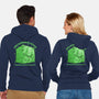 Gelatinous Cute Dungeon Monster-Unisex-Zip-Up-Sweatshirt-Studio Mootant