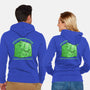 Gelatinous Cute Dungeon Monster-Unisex-Zip-Up-Sweatshirt-Studio Mootant