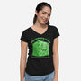 Gelatinous Cute Dungeon Monster-Womens-V-Neck-Tee-Studio Mootant