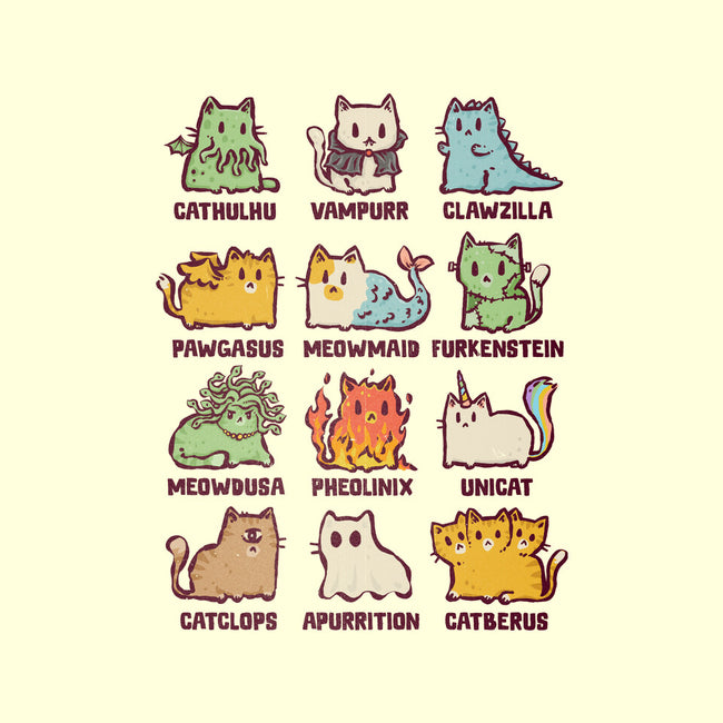 Meowthological Creatures-None-Adjustable Tote-Bag-kg07