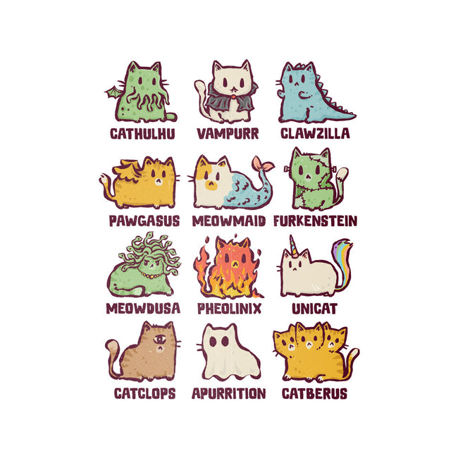 Meowthological Creatures-Womens-Basic-Tee-kg07