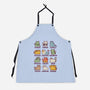 Meowthological Creatures-Unisex-Kitchen-Apron-kg07