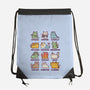 Meowthological Creatures-None-Drawstring-Bag-kg07