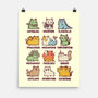 Meowthological Creatures-None-Matte-Poster-kg07