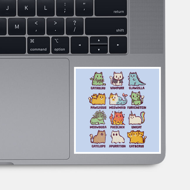 Meowthological Creatures-None-Glossy-Sticker-kg07