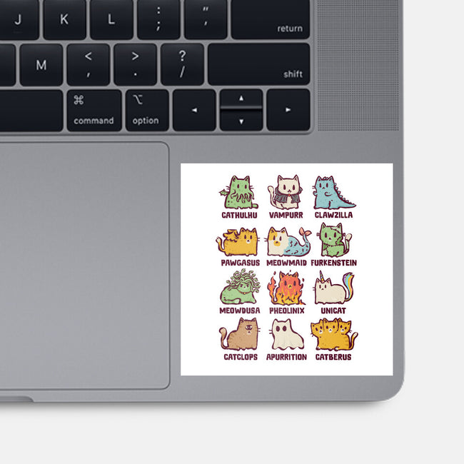 Meowthological Creatures-None-Glossy-Sticker-kg07