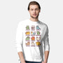 Meowthological Creatures-Mens-Long Sleeved-Tee-kg07